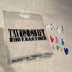 Taylor Swift The Eras Tour Shopping Bag, and Confetti